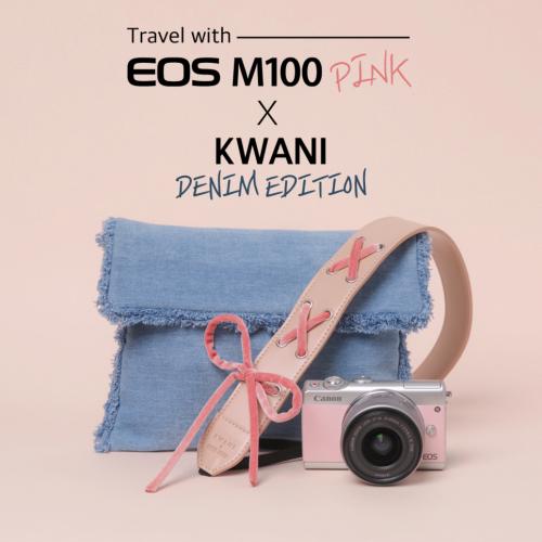 キヤノン：ミラーレスカメラ“EOS M100”に新色のピンクを追加