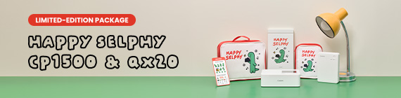 HAPPY SELPHY
CP1500 & QX20