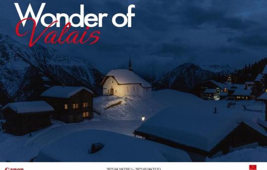 캐논코리아, 캐논갤러리에서 스위스의 대자연 담은 ‘Wonder of Valais’ 전시 개최