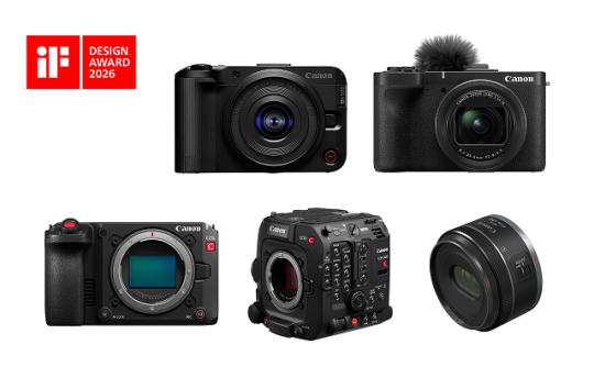 캐논, ‘2026 iF 디자인 어워드’ 32년 연속 본상 수상