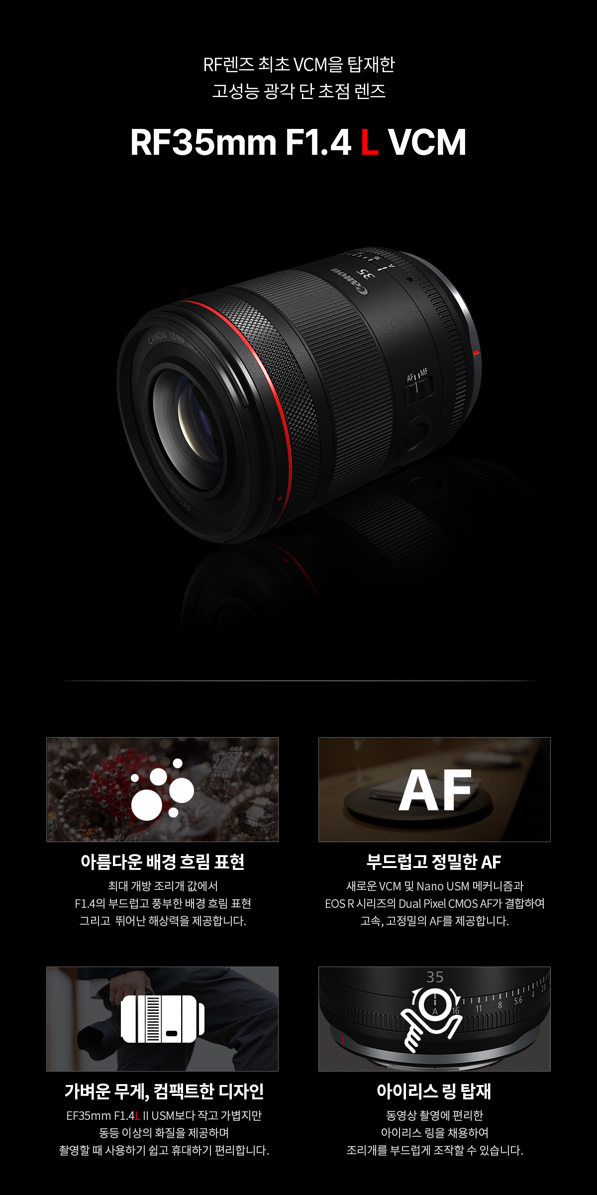 RF35mm F1.4 L VCM 제품 특징 01