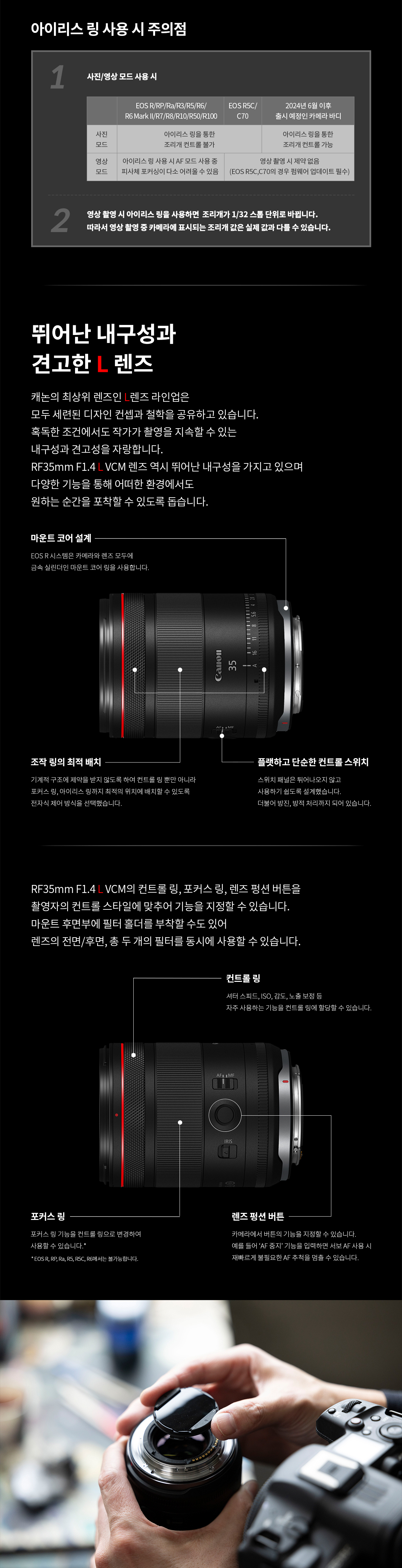 RF35mm F1.4 L VCM 제품 특징 10