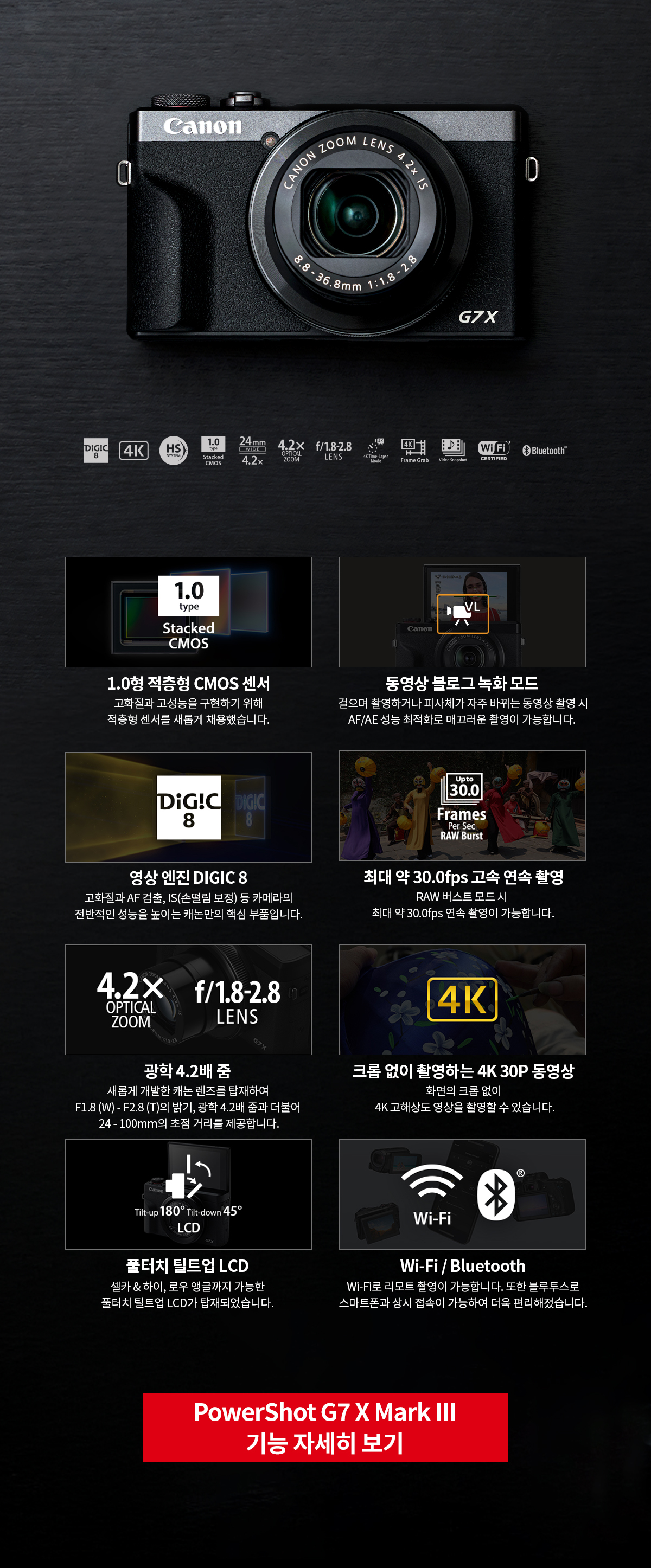 캐논 PowerShot G7 X Mark III 그래파이트 출시 기념 이벤트