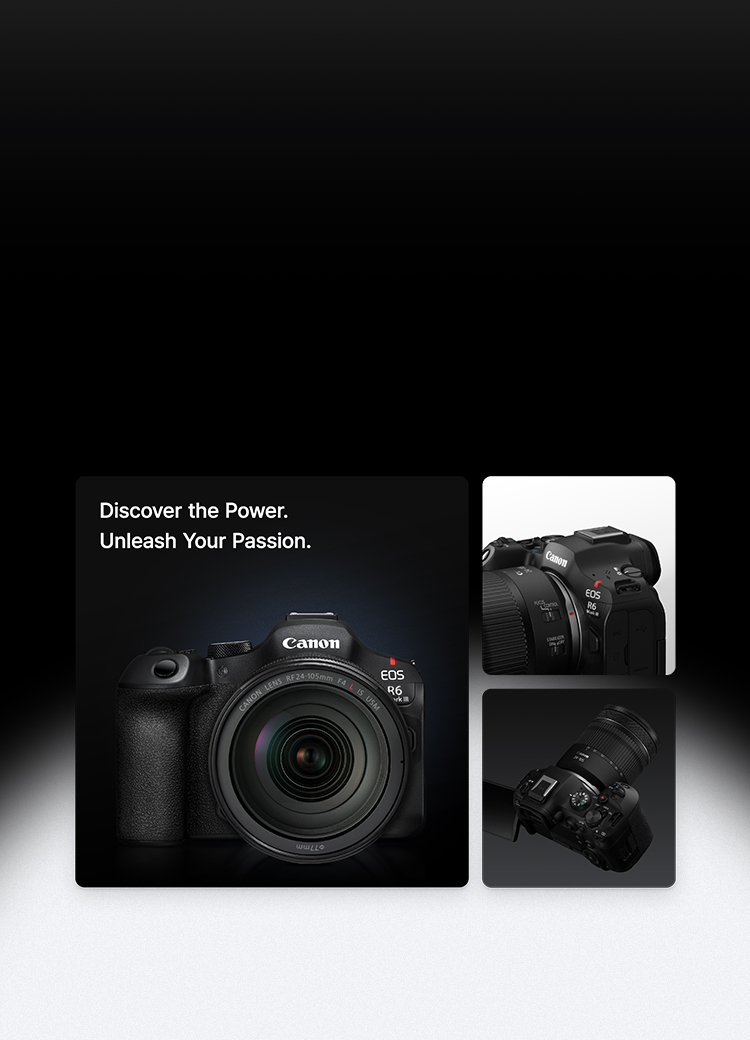 EOS R6 Mark III<br/>정품등록 프로모션