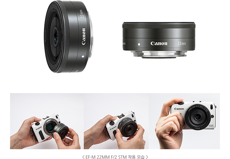 Canon 単焦点広角レンズ EF-M22mm F2 STM【未使用品】 CANON LENS EF-M 22mm 1:2 STM 単焦点レンズ