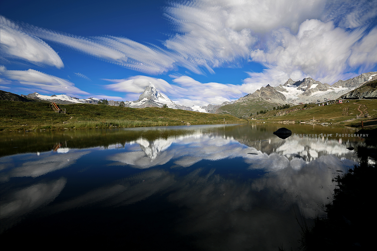 마터호른, 구름이 흐른다.