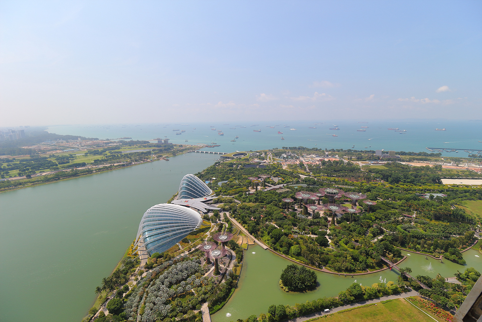 싱가포르, 가든스 바이 더 베이 전경