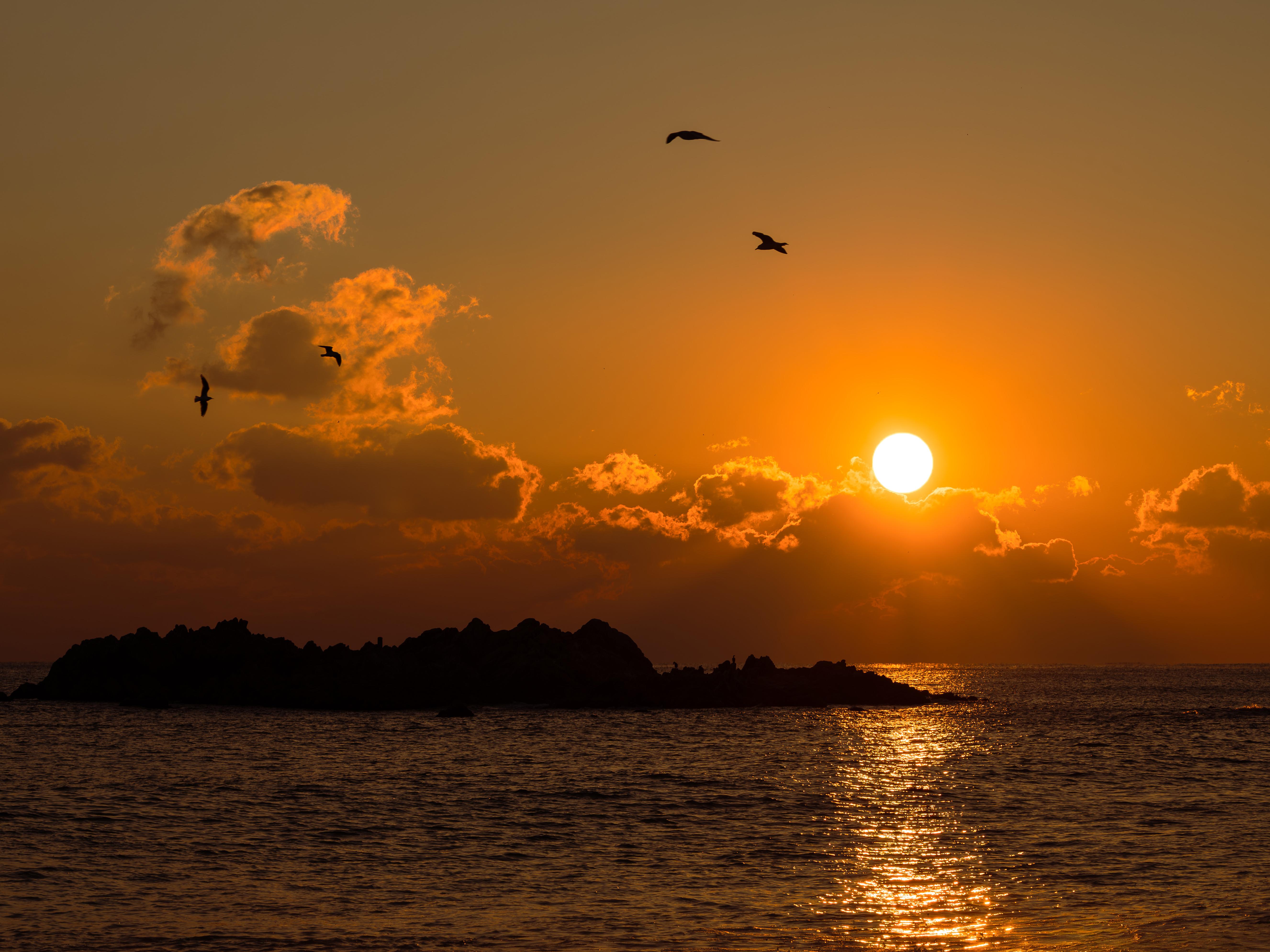 경주 - 문무대왕릉 일출