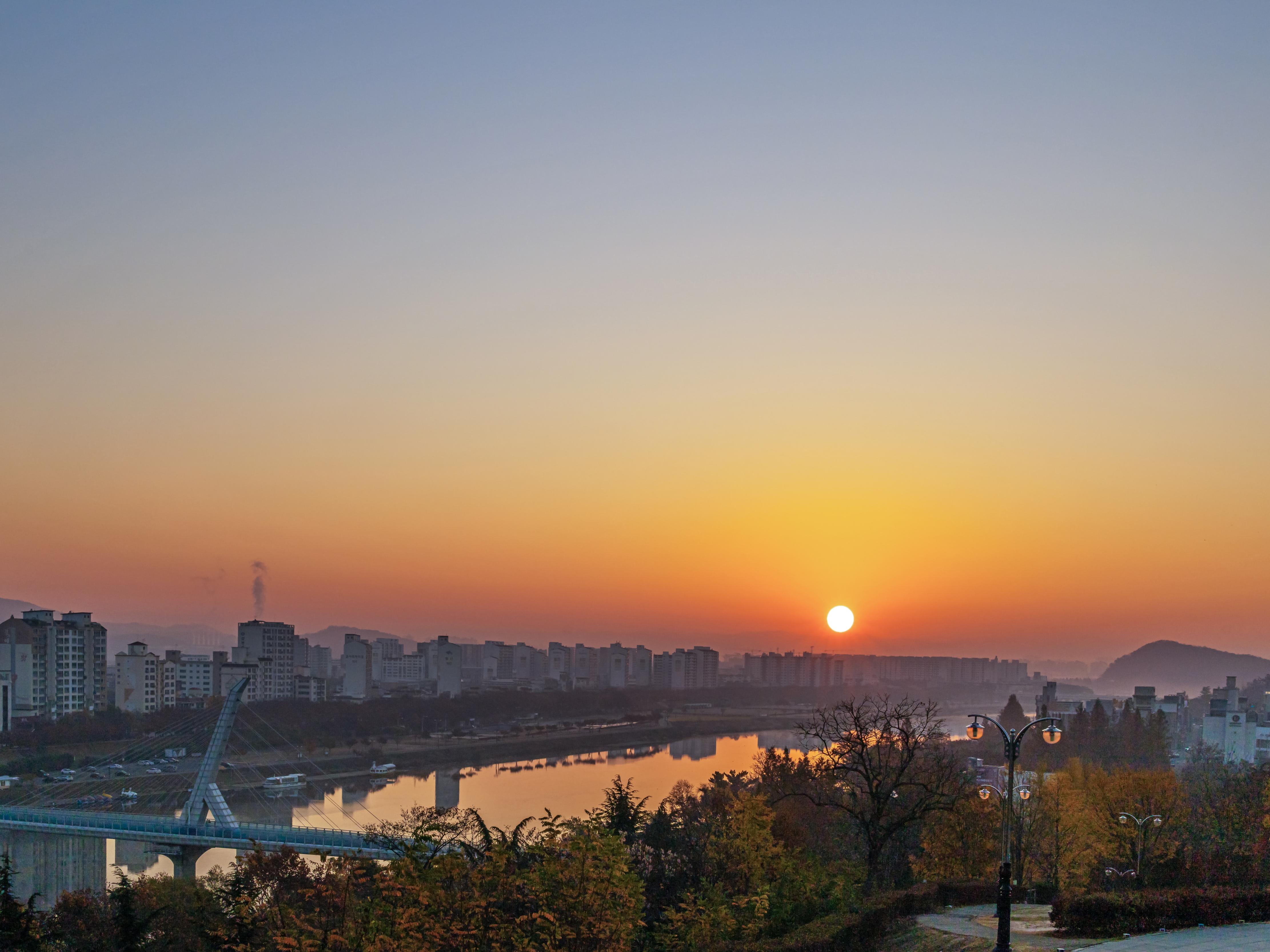 대구 - 동촌 해맞이공원의 일출