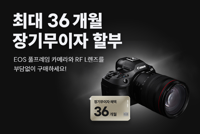 12월 최대 36개월 장기무이자 할부