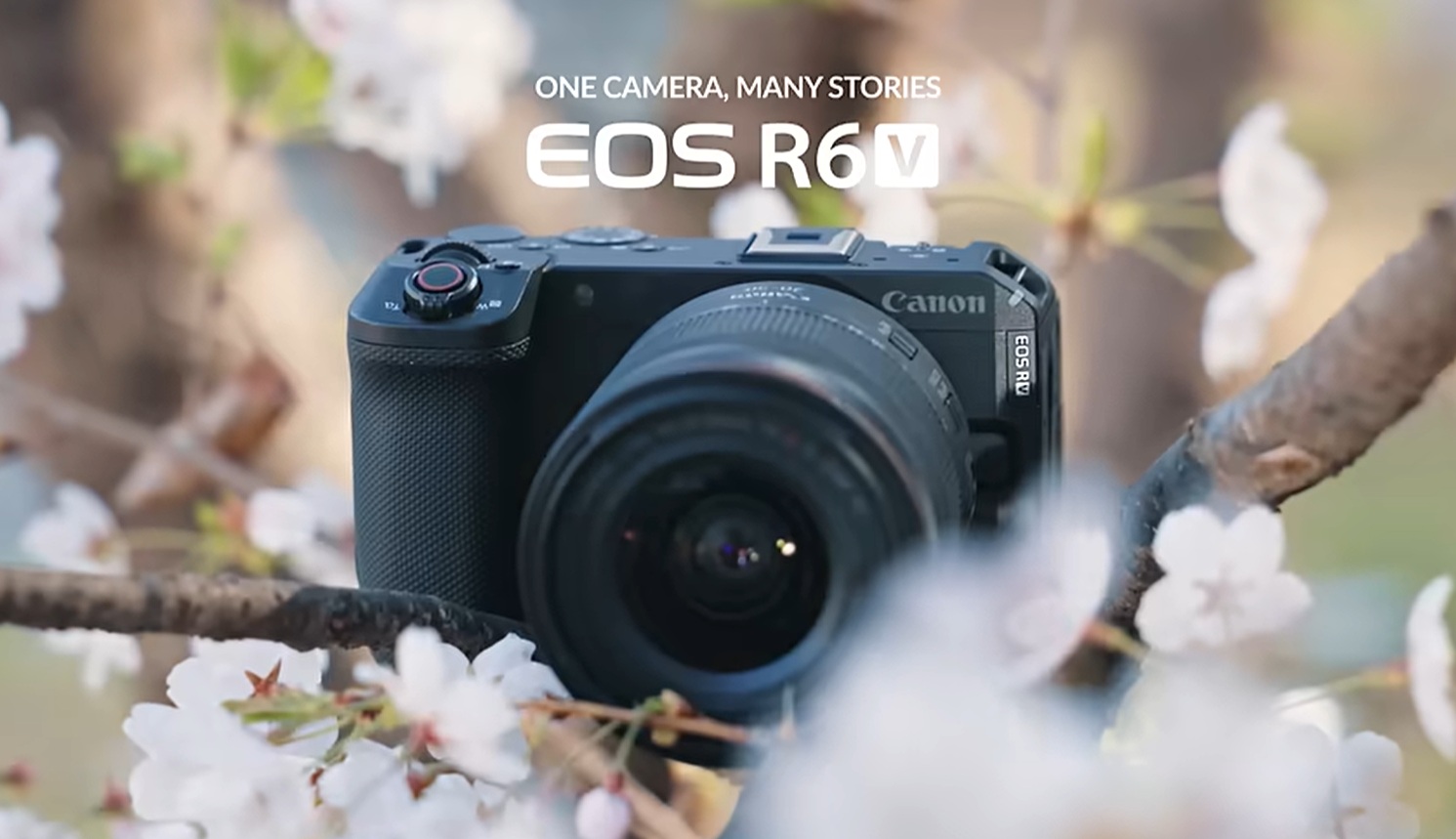 크리에이터와 1인 제작자를 위한 새로운 V, EOS R6 V