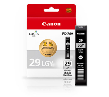 PGI-29 LGY 잉크 카트리지 이미지 입니다.