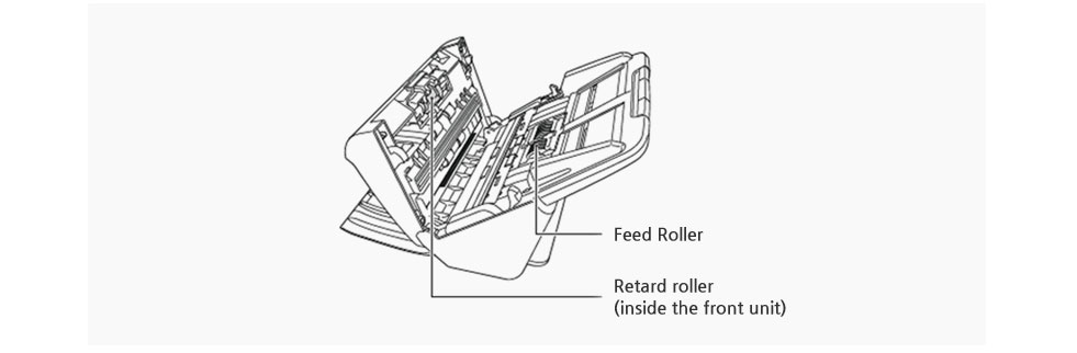 Feed Rolloer, Retard roller 장착 그림안내
