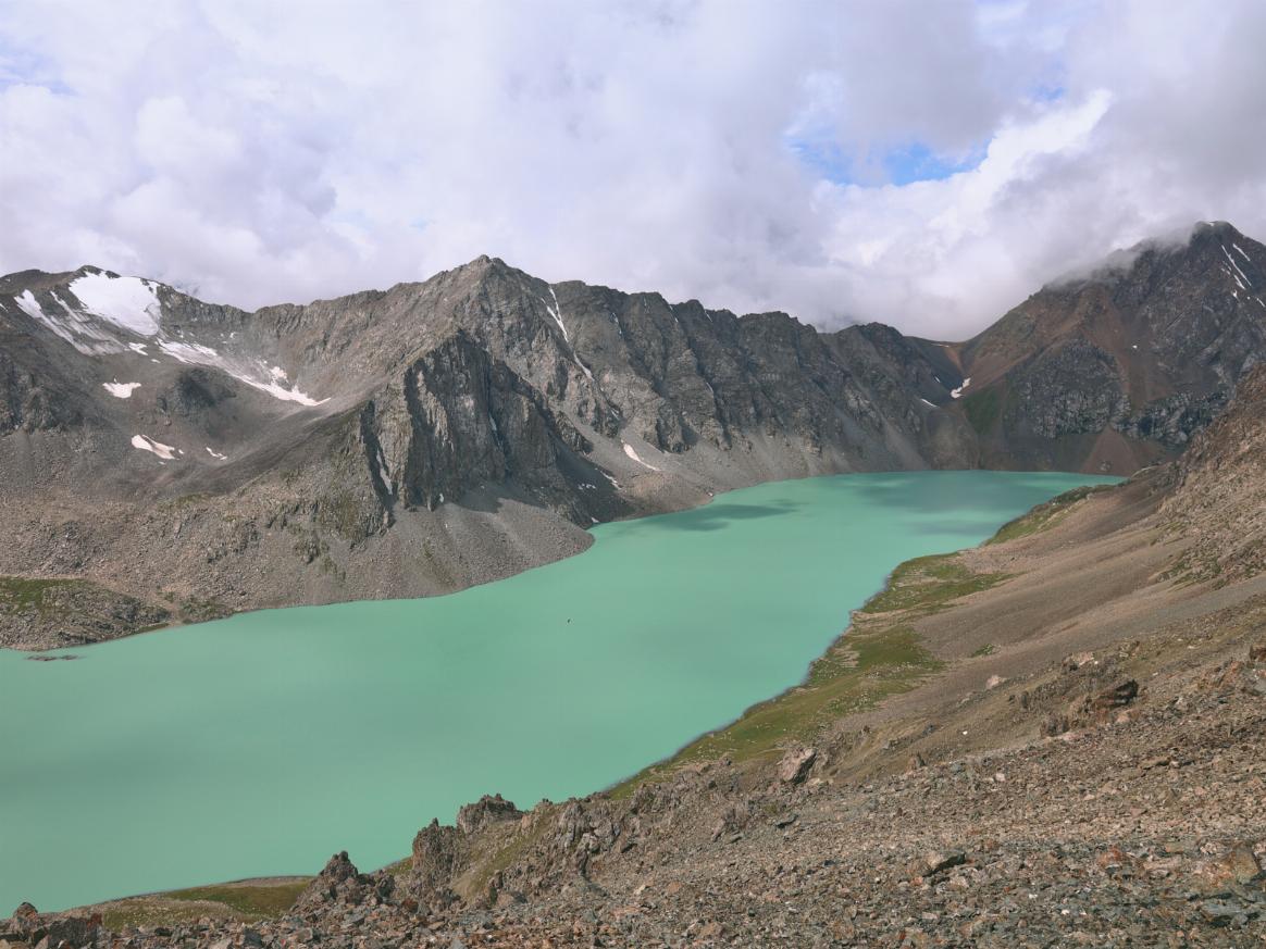키르기스스탄 이식쿨 호수 